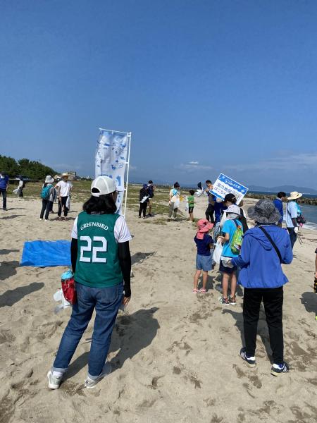 海ごみ清掃でお宝探し画像