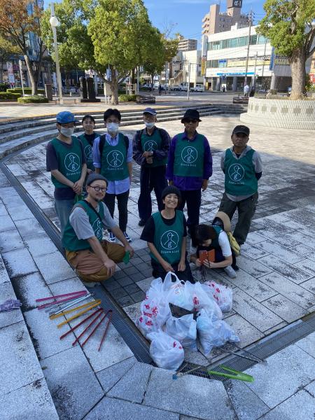 駅周辺まちなかおそうじ画像