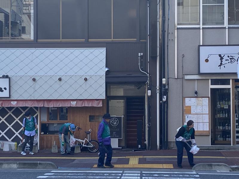駅周辺まちなかおそうじ画像