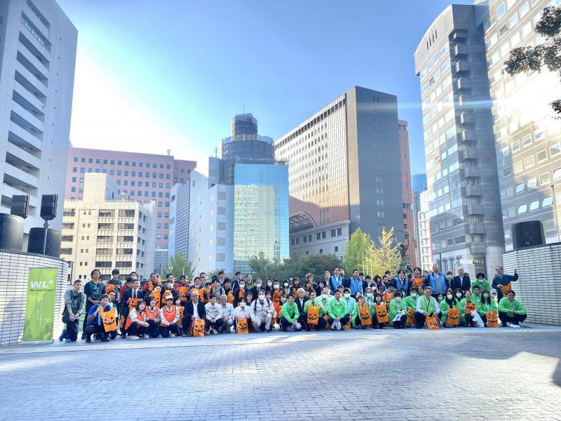 福岡天神　ハロウィンアフターそうじ⭐︎天クリ画像