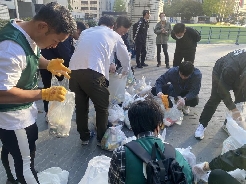 福岡天神　ハロウィンアフターそうじ⭐︎天クリ画像