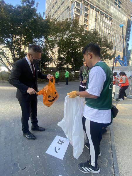 福岡天神　ハロウィンアフターそうじ⭐︎天クリ画像