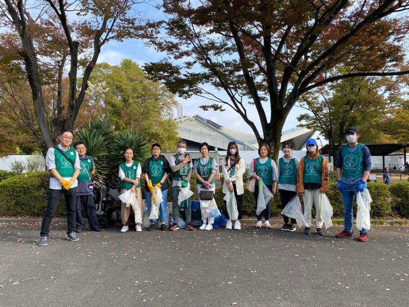 駒沢公園おそうじ画像