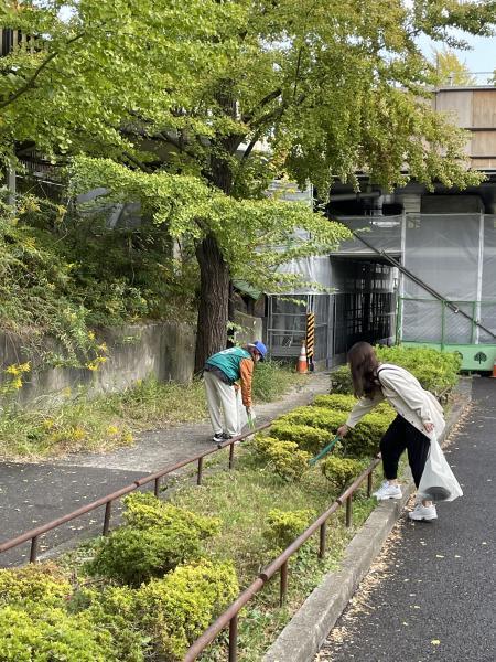 駒沢公園おそうじ画像