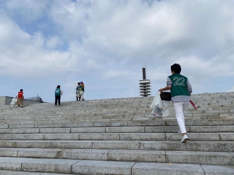 駒沢公園おそうじ画像