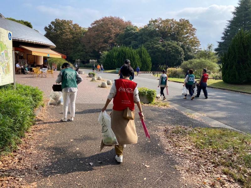 駒沢公園おそうじ画像