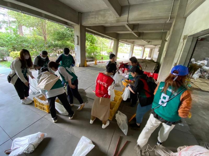 駒沢公園おそうじ画像