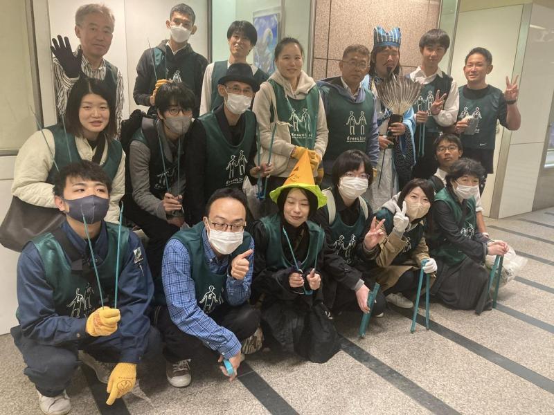 10/31ハロウィンそうじ画像