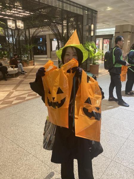 10/31ハロウィンそうじ画像