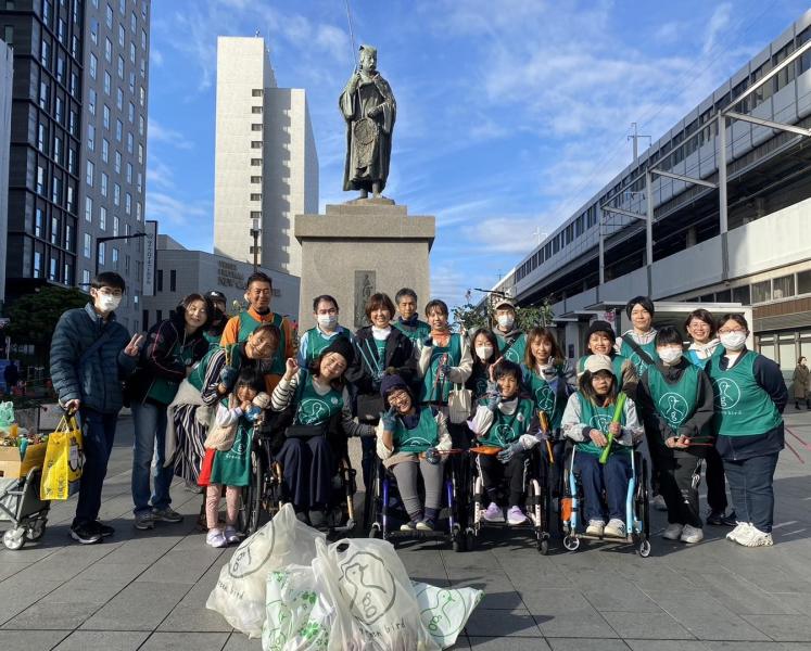 第4回　福山駅前そうじ画像