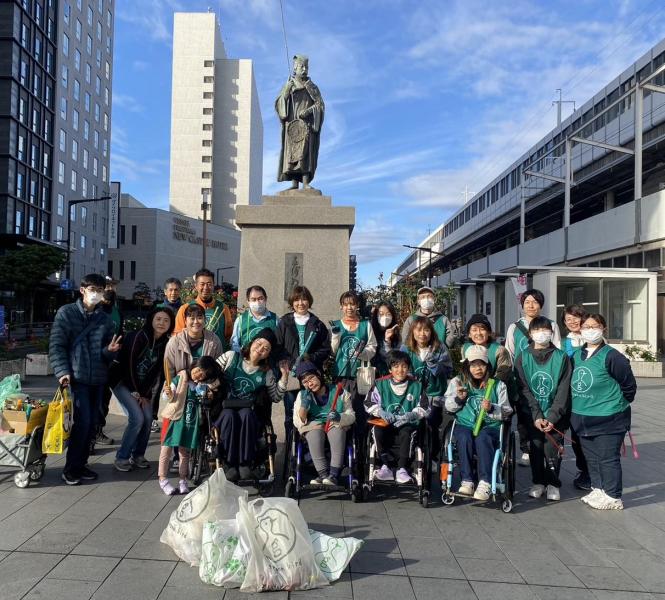 第4回　福山駅前そうじ画像