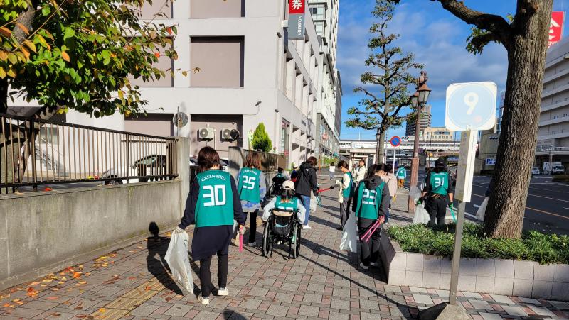 第4回　福山駅前そうじ画像