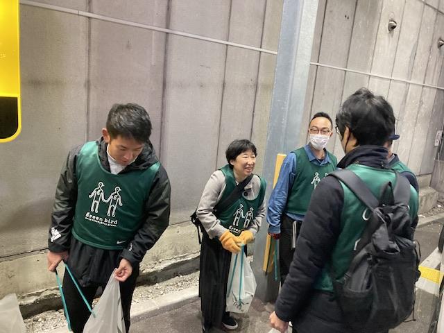 冷えてきましたね。夜そうじ画像