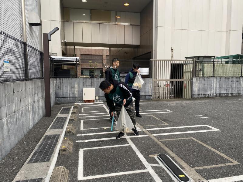 福岡天神　朝はみんなでストレッチマン☆朝そうじ画像