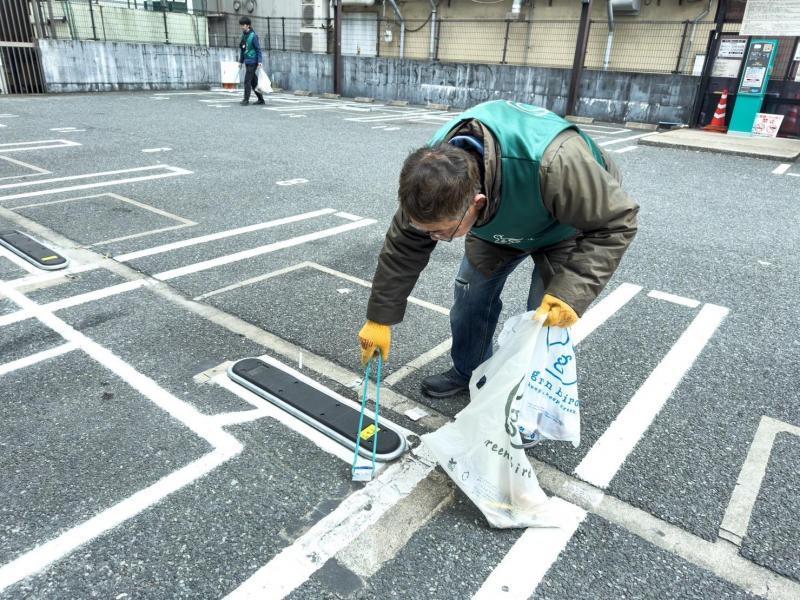 福岡天神　朝はみんなでストレッチマン☆朝そうじ画像
