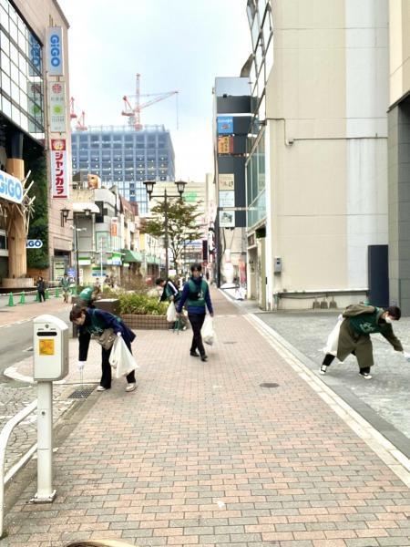 福岡天神　朝はみんなでストレッチマン☆朝そうじ画像