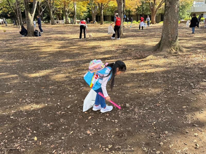 駒沢公園おそうじ画像