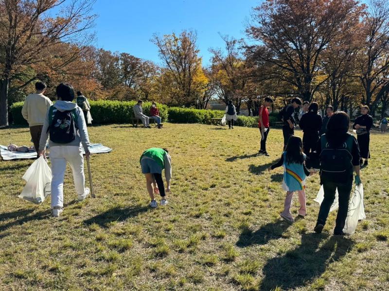 駒沢公園おそうじ画像