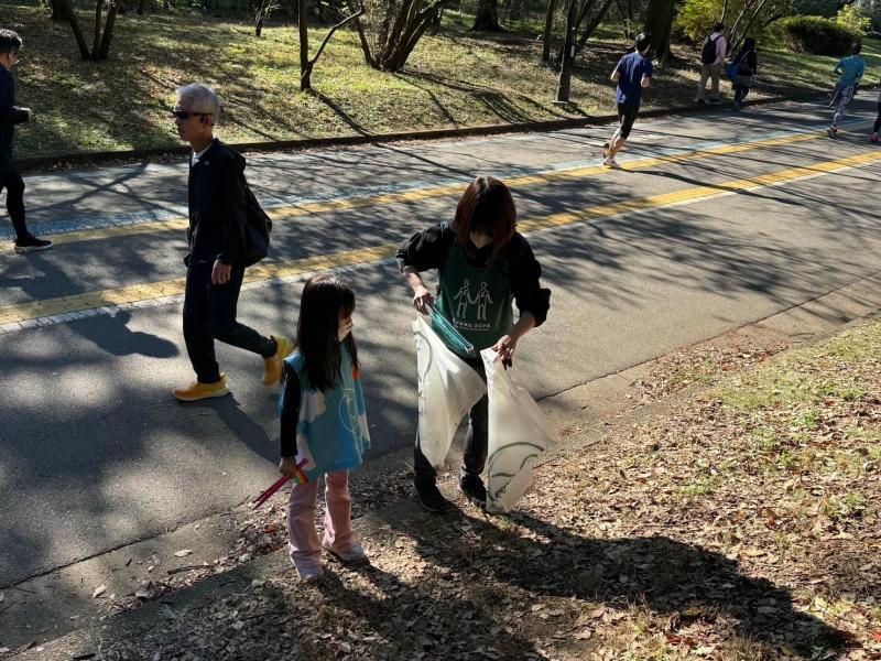 駒沢公園おそうじ画像