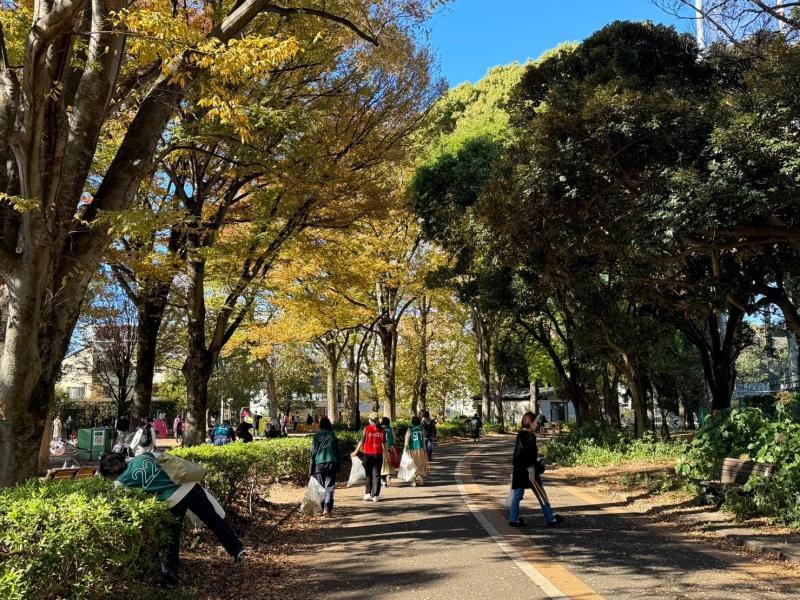 駒沢公園おそうじ画像