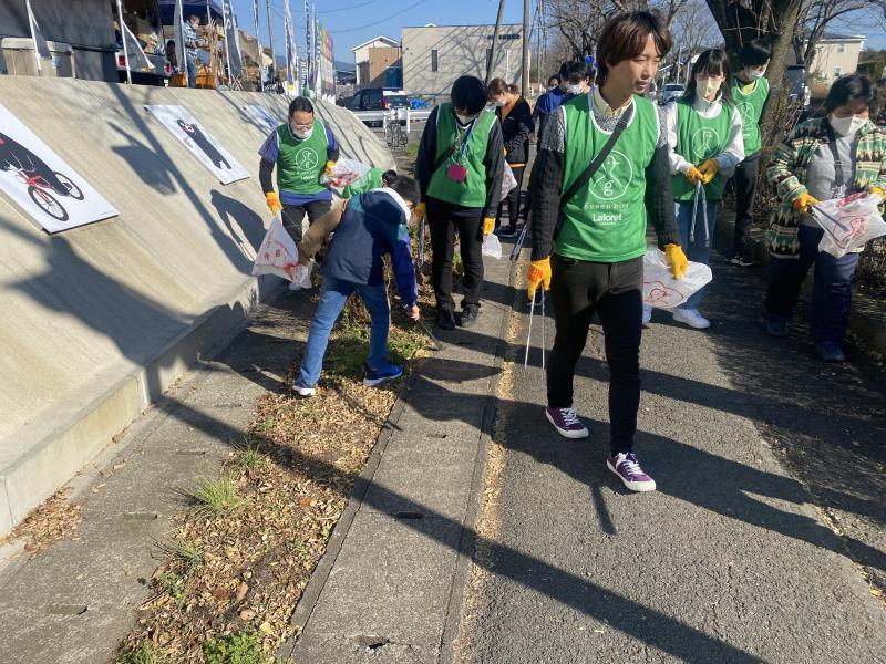 アワーズ大津様、カセスル熊本様コラボ掃除画像