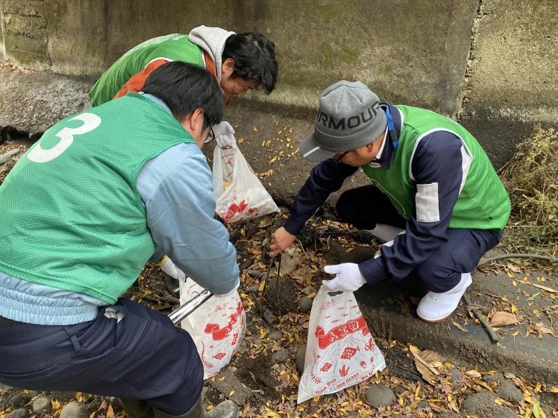 久しぶりの上井手底のお掃除 画像