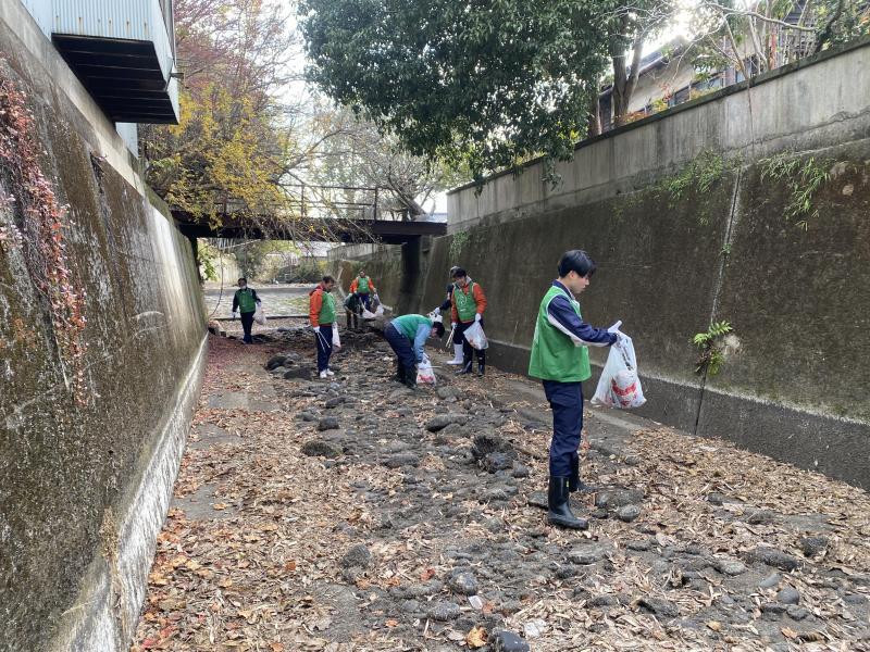 久しぶりの上井手底のお掃除 画像