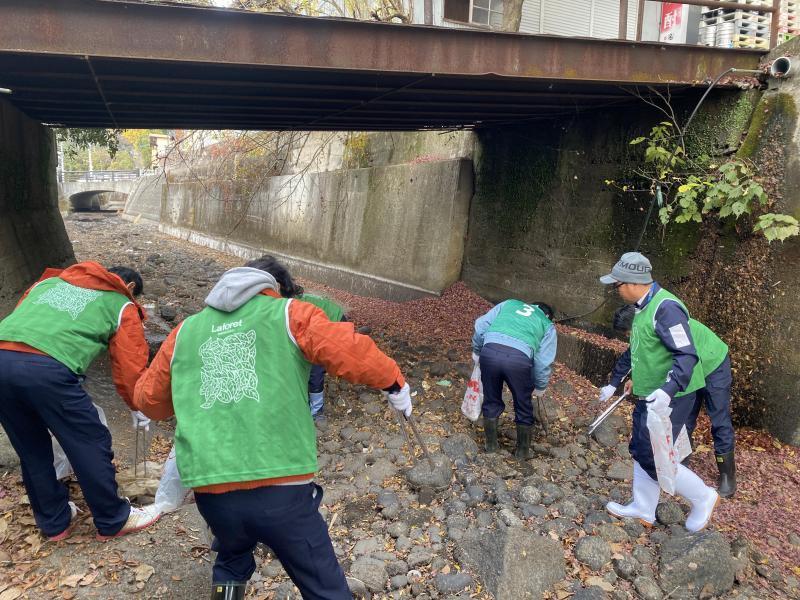 久しぶりの上井手底のお掃除 画像
