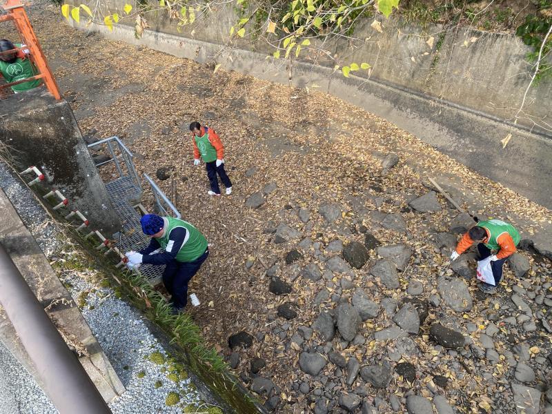 久しぶりの上井手底のお掃除 画像