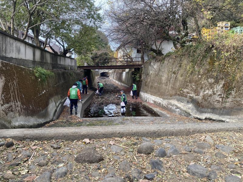 久しぶりの上井手底のお掃除 画像