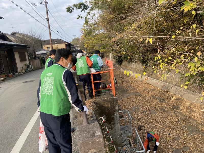 久しぶりの上井手底のお掃除 画像