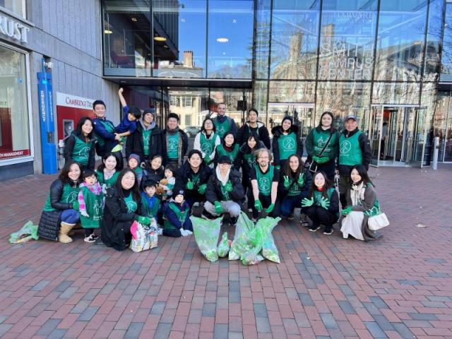 ボストンチーム　11月おそうじ