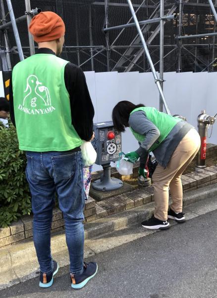 旧山手通り清掃画像