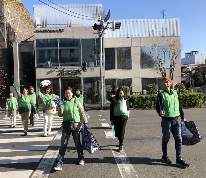 旧山手通り清掃画像