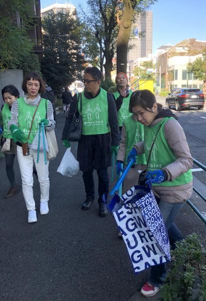 旧山手通り清掃画像