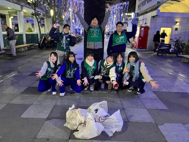 【静岡】夜の街中おそうじ ごみ拾い(通算287回)画像