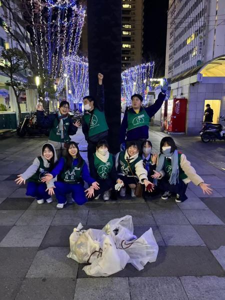 【静岡】夜の街中おそうじ ごみ拾い(通算287回)画像