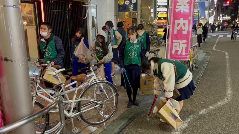 【静岡】夜の街中おそうじ ごみ拾い(通算287回)画像