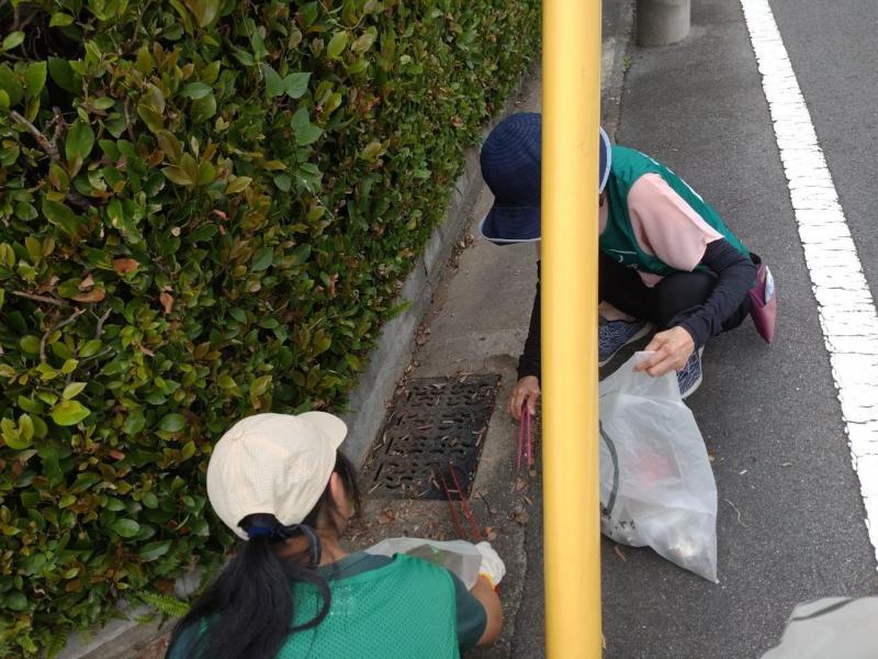 大牟田チーム大牟田駅前お掃除画像