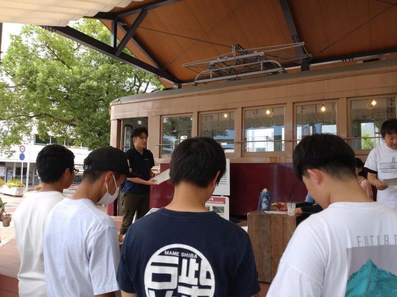 大牟田チーム大牟田駅前お掃除画像