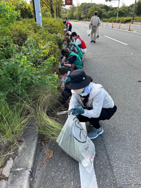 イオンモール大牟田店コラボ防災グリーンバード画像