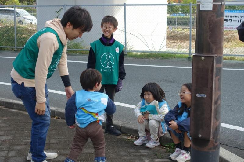 イオンモール大牟田店コラボ防災グリーンバード画像