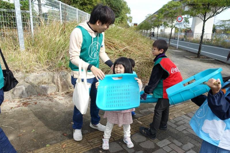 イオンモール大牟田店コラボ防災グリーンバード画像