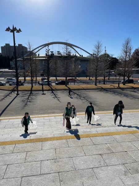 駒沢公園おそうじ画像