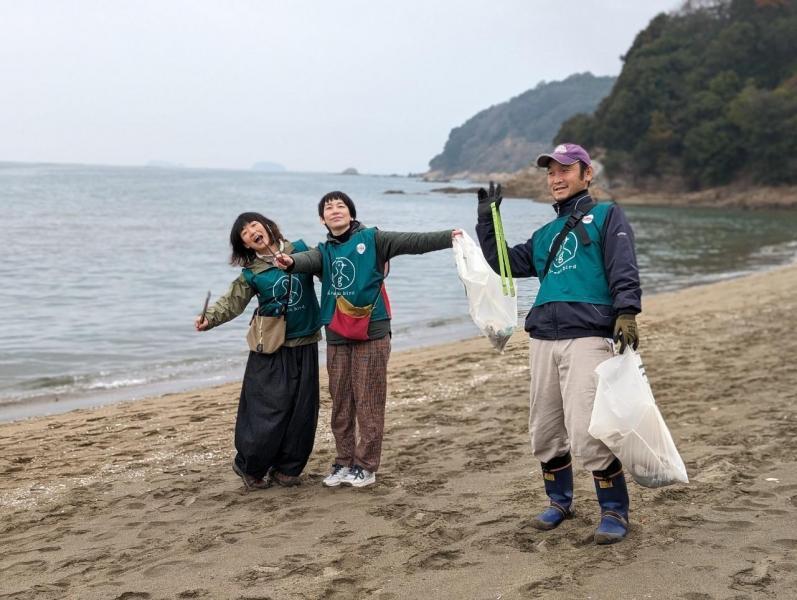 2023ありがとビーチクリーン画像