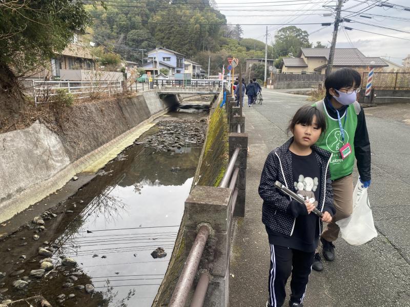 コラボ掃除になりました おおづ地域コミュニティhakoさんと！画像