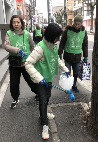 八幡通り清掃画像