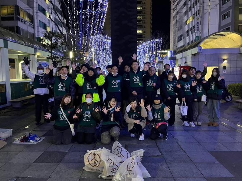 【静岡】夜の街中おそうじ ごみ拾い(通算291回)画像