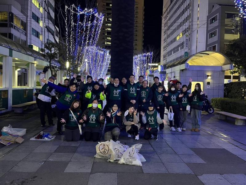 【静岡】夜の街中おそうじ ごみ拾い(通算291回)画像