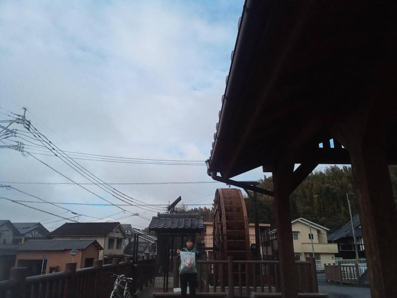 雨降りの後の晴れ間 お掃除画像